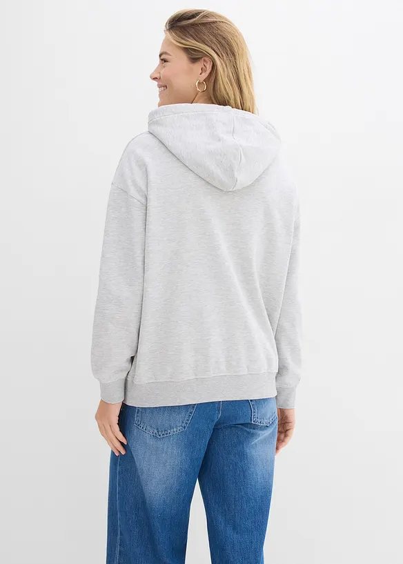 Sweat &agrave; capuche oversize, bonprix