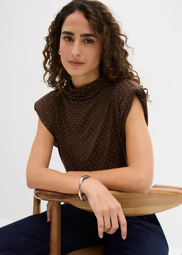 Top &agrave; strass, bonprix