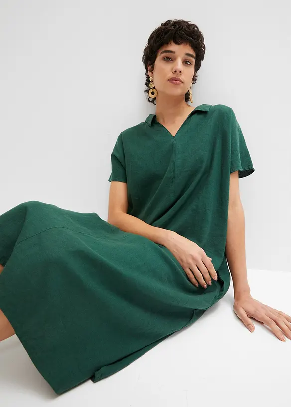 Robe en lin, bonprix