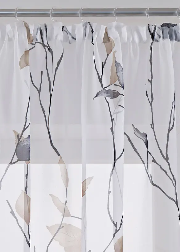 Voilage en tissu l&eacute;ger (1 pce), bonprix