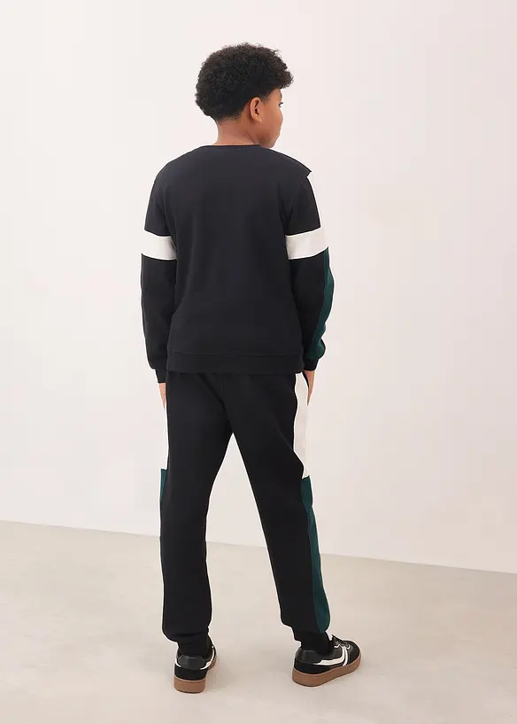 Ensemble surv&ecirc;tement 100% coton, bonprix