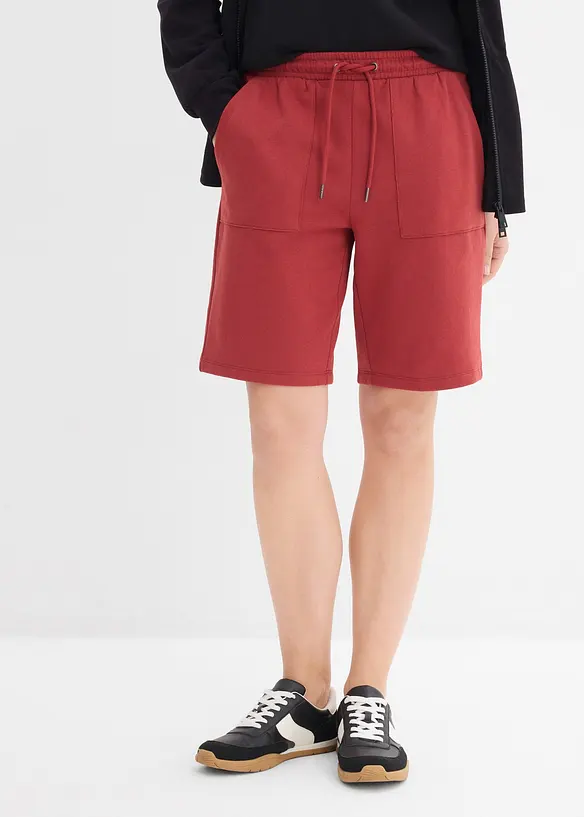 Short sweat avec poches, bonprix