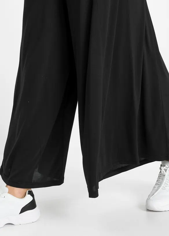 Jupe-culotte en jersey, jambes larges, bonprix