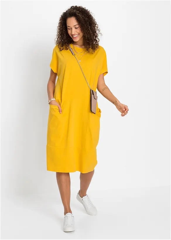 Robe en jersey avec poches, bonprix