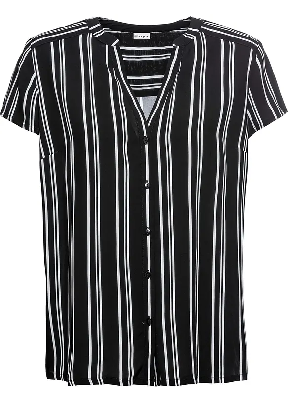 Chemisier manches courtes 100% viscose, bonprix