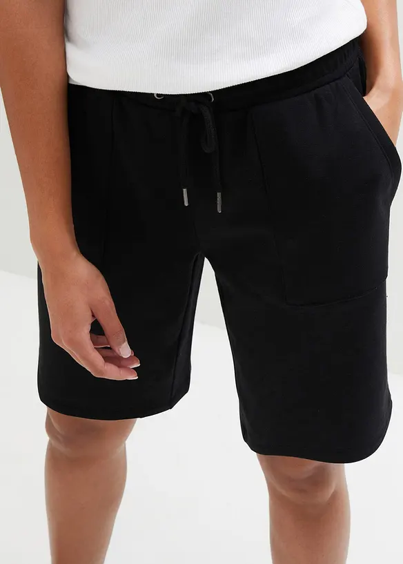 Short sweat avec poches, bonprix