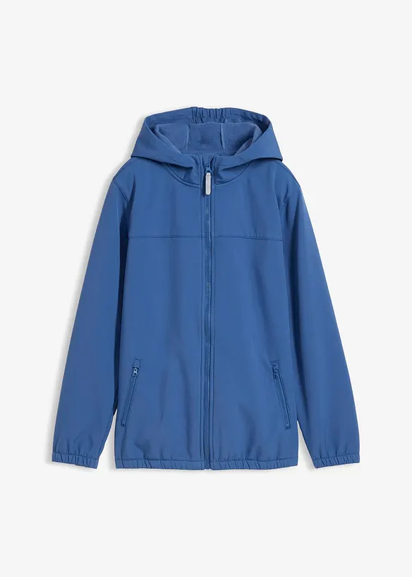 Veste softshell d&eacute;perlante &agrave; capuche, bonprix