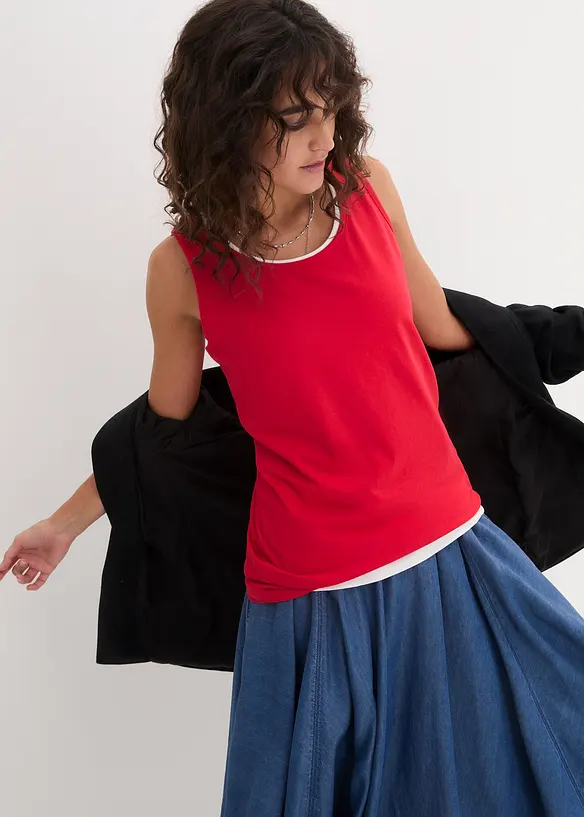 Lot de 5 d&eacute;bardeurs longs 100% coton, bonprix