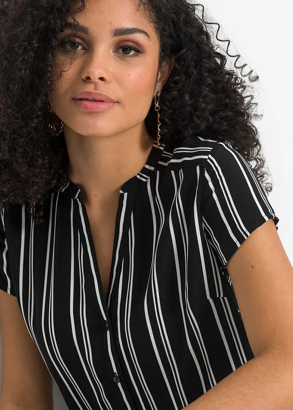 Chemisier manches courtes 100% viscose, bonprix