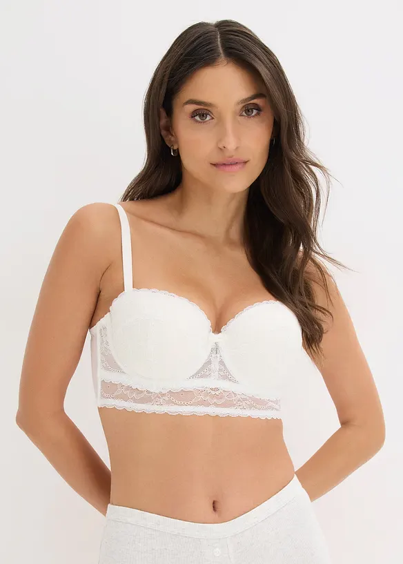 Soutien-gorge balconnet en dentelle, bonprix
