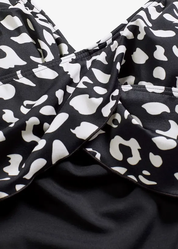 Maillot 1 pi&egrave;ce en polyamide recycl&eacute;, bonprix