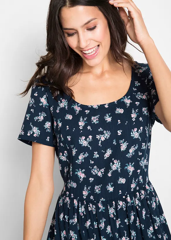 Robe &agrave; manches courtes, bonprix