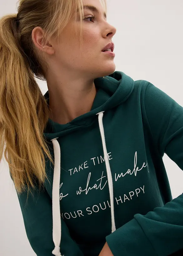 Ensemble de jogging avec sweat long et legging (2 pces), bonprix