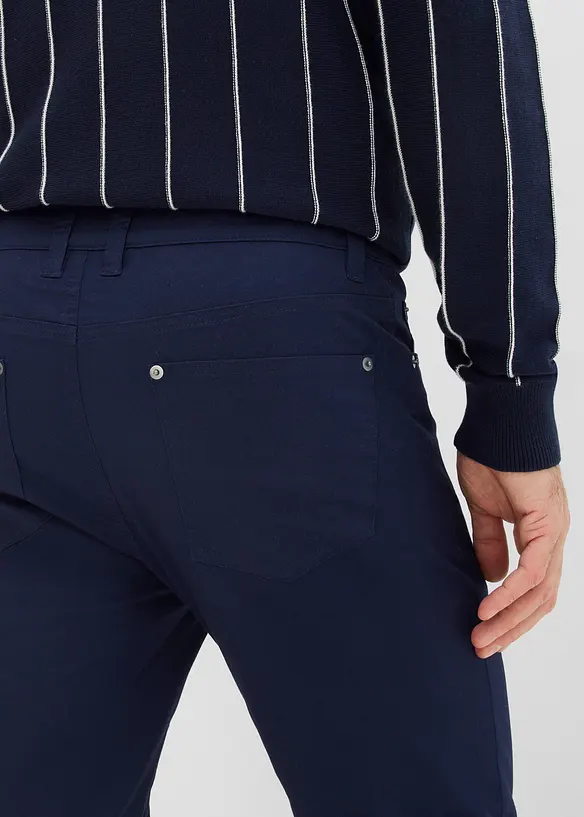 Pantalon fusel&eacute; extensible &agrave; taille &eacute;lastiqu&eacute;e, regular, bonprix