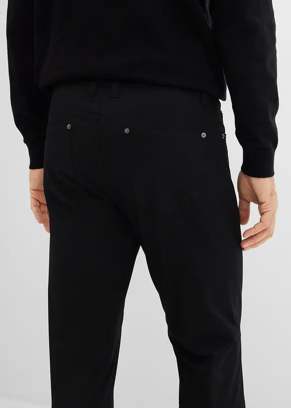 Pantalon fusel&eacute; extensible &agrave; taille &eacute;lastiqu&eacute;e, regular, bonprix
