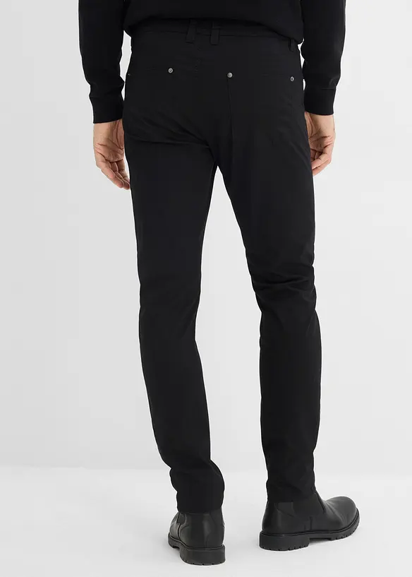 Pantalon fusel&eacute; extensible &agrave; taille &eacute;lastiqu&eacute;e, regular, bonprix