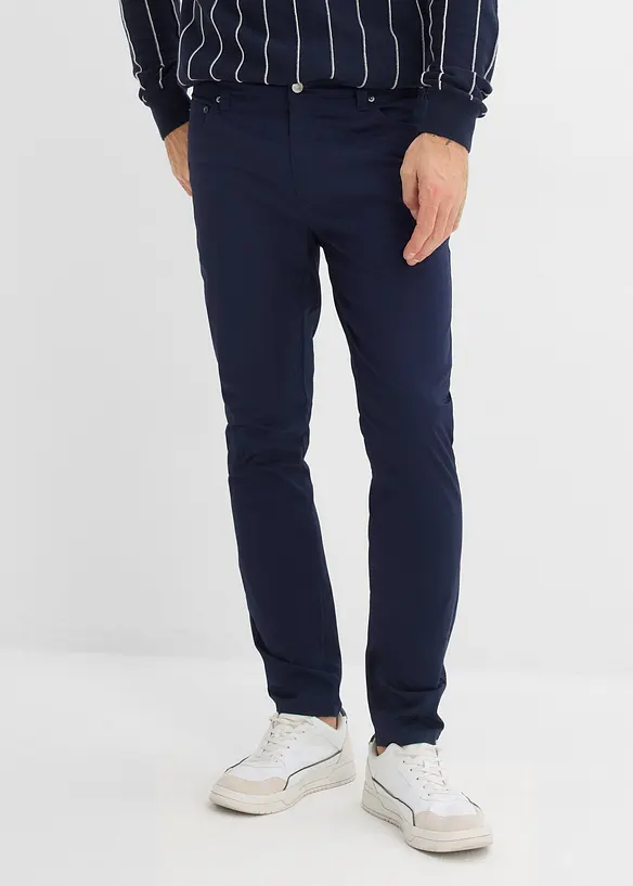 Pantalon fusel&eacute; extensible &agrave; taille &eacute;lastiqu&eacute;e, regular, bonprix