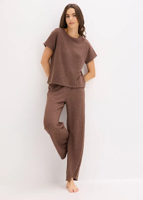 Ensemble d&rsquo;int&eacute;rieur en mati&egrave;re douce et textur&eacute;e, bonprix