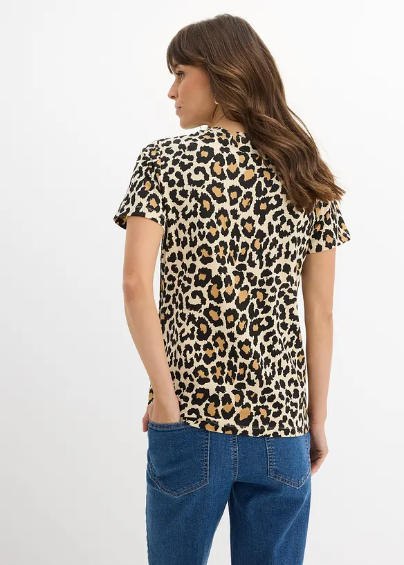 Lot de 2 T-shirts de grossesse et d&rsquo;allaitement en coton, bonprix