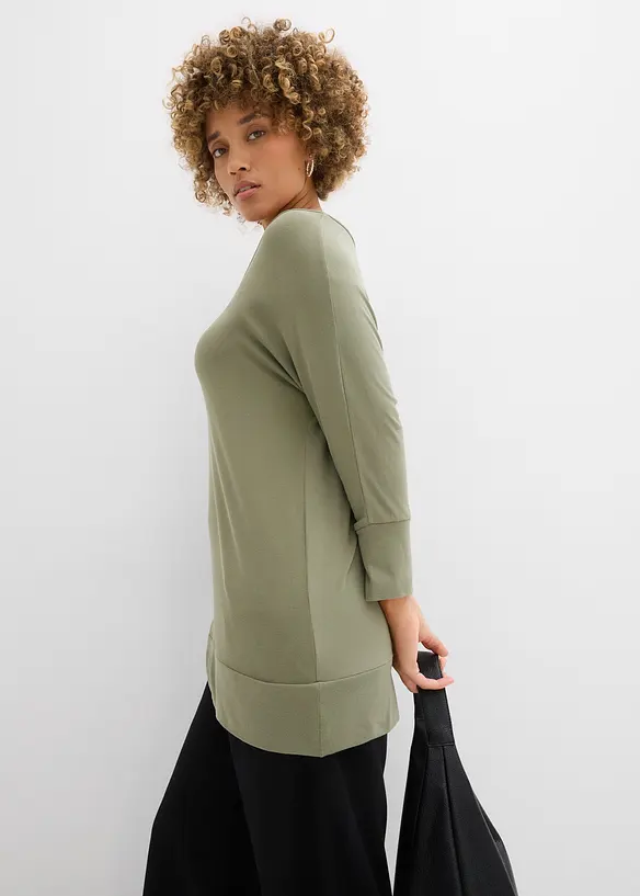 T-shirt oversize en viscose fluide, bonprix