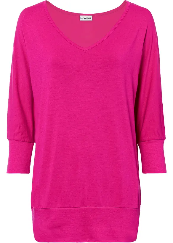 T-shirt oversize en viscose fluide, bonprix
