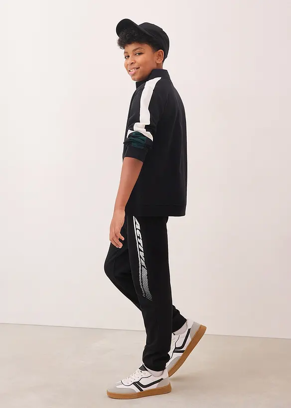 Sweat zipp&eacute; 100% coton, bonprix