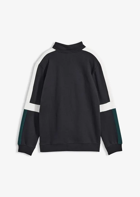 Sweat zipp&eacute; 100% coton, bonprix