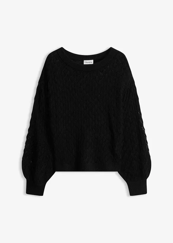 Pull ajour&eacute;, bonprix