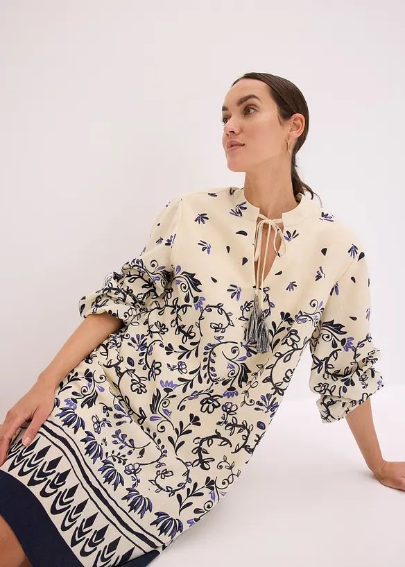 Robe courte boh&egrave;me, bonprix