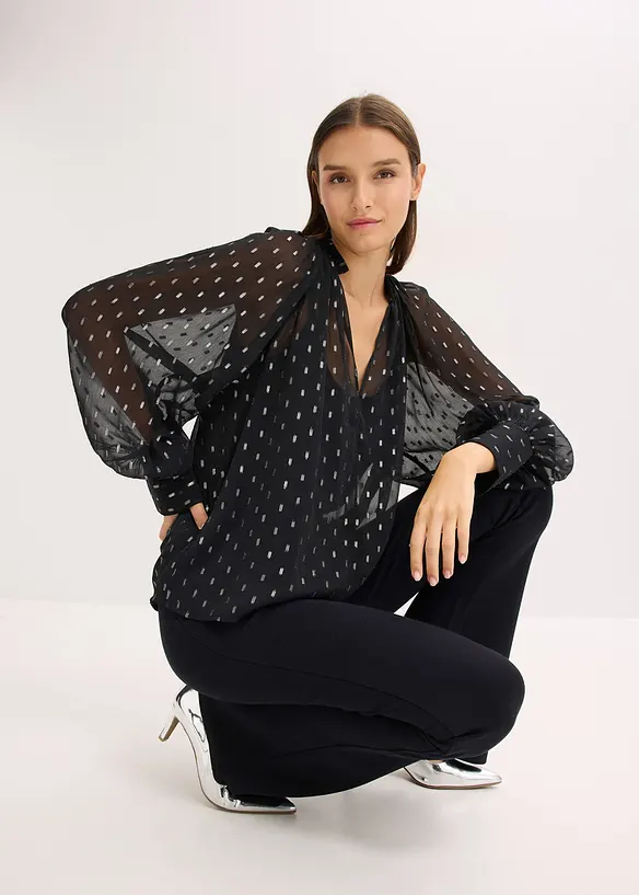 Blouse transparente, bonprix