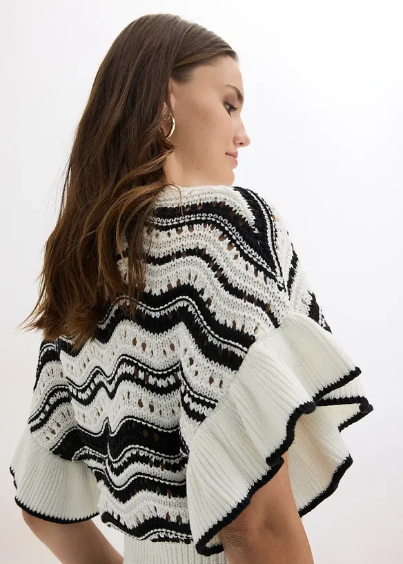 T-shirt en maille, bonprix