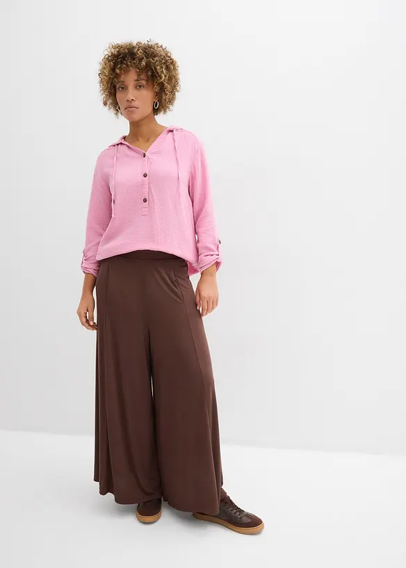 Blouse l&eacute;g&egrave;re en gaze de coton, bonprix