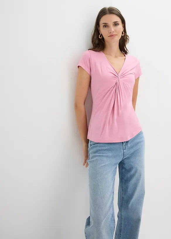 T-shirt en viscose extensible, bonprix