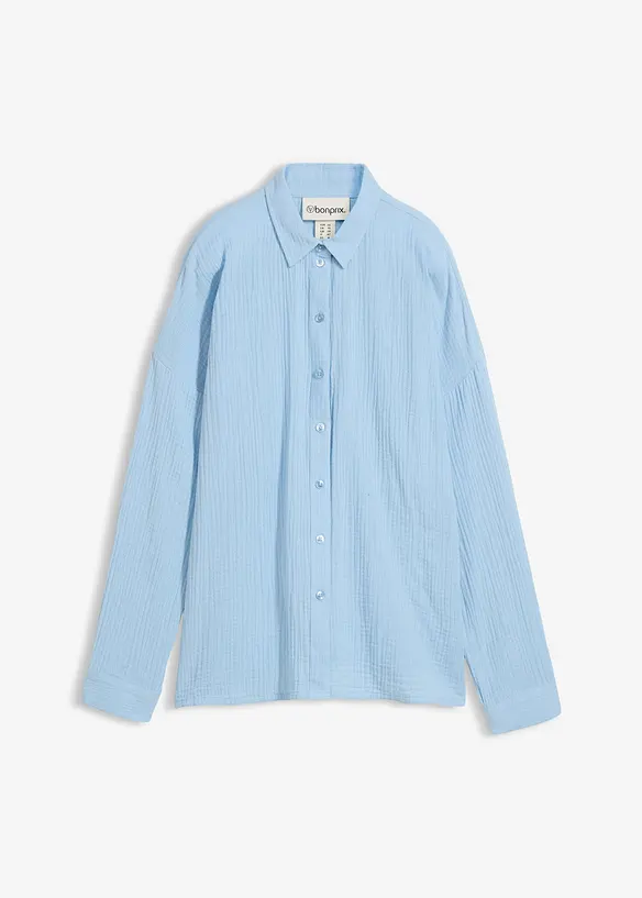 Chemisier ample, effet used, bonprix