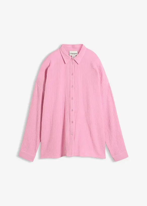 Chemisier ample, effet used, bonprix