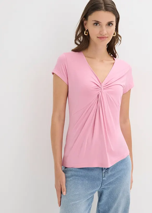 T-shirt en viscose extensible, bonprix