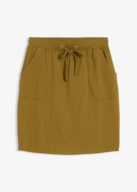 Jupe extensible en coton, bonprix