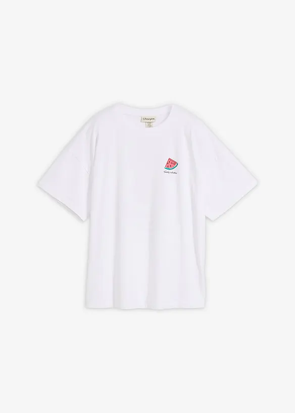 T-shirt oversize 100% coton, bonprix