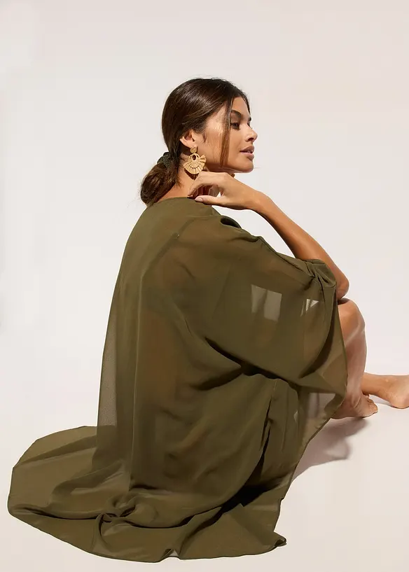 Tunique de plage en mousseline l&eacute;g&egrave;re, bonprix