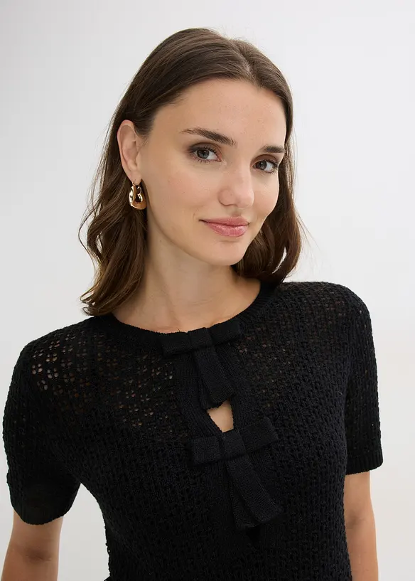 Pull ajour&eacute;, bonprix