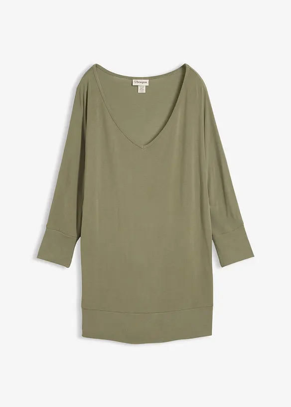 T-shirt oversize en viscose fluide, bonprix