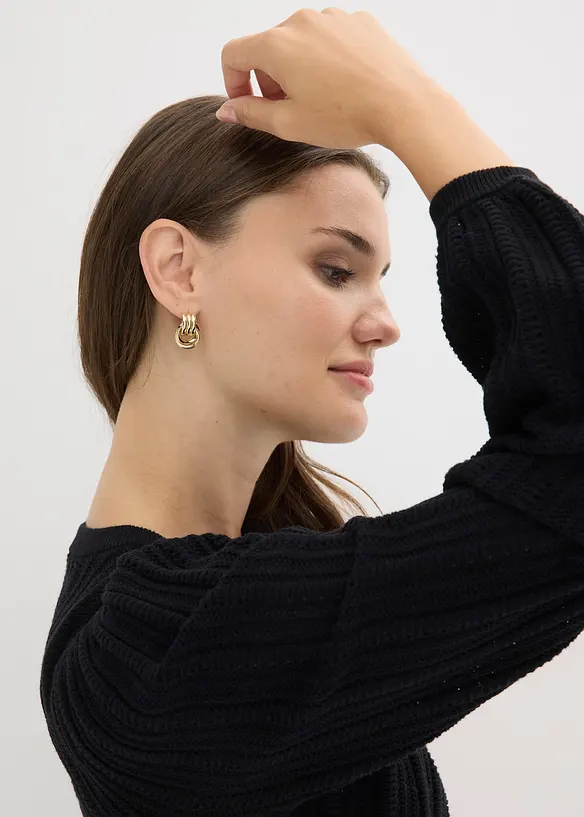 Pull ajour&eacute;, bonprix