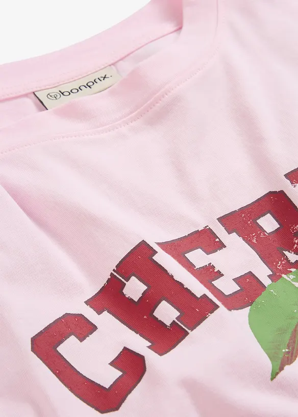 T-shirt 100% coton, imprim&eacute;, bonprix