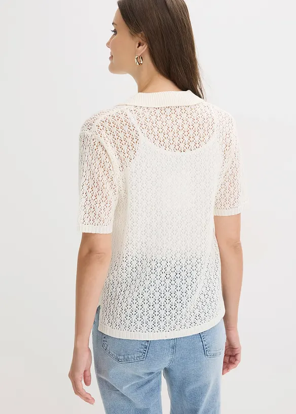 Pull ajour&eacute;, bonprix