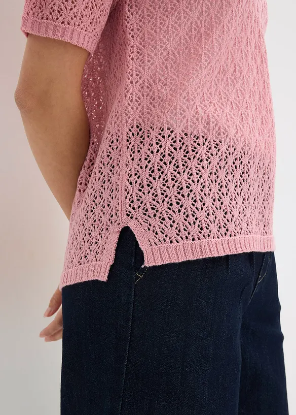 Pull ajour&eacute;, bonprix