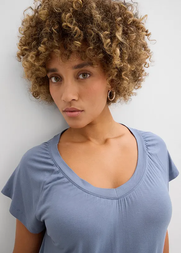 T-shirt en viscose extensible, bonprix