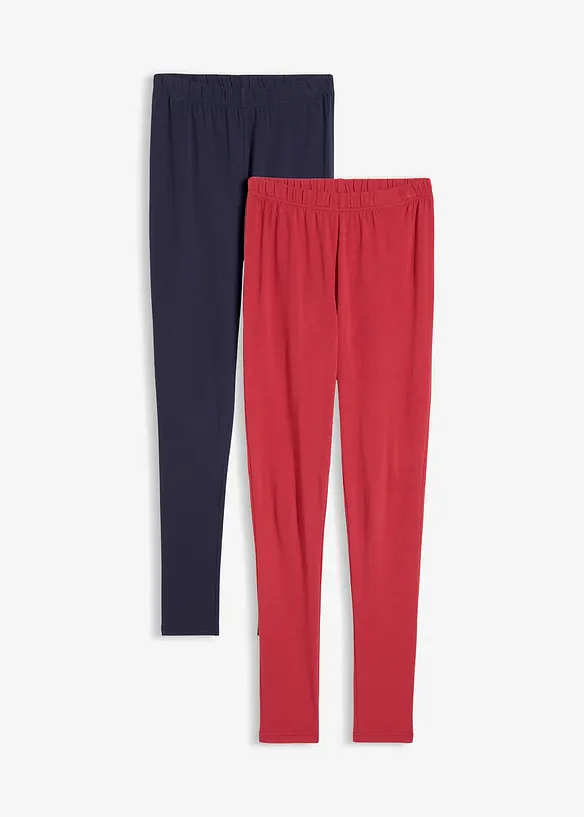 Lot de 2 leggings, bonprix