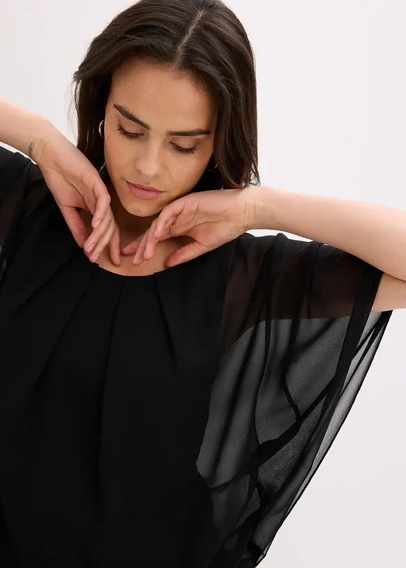 Blouse en mousseline, bonprix