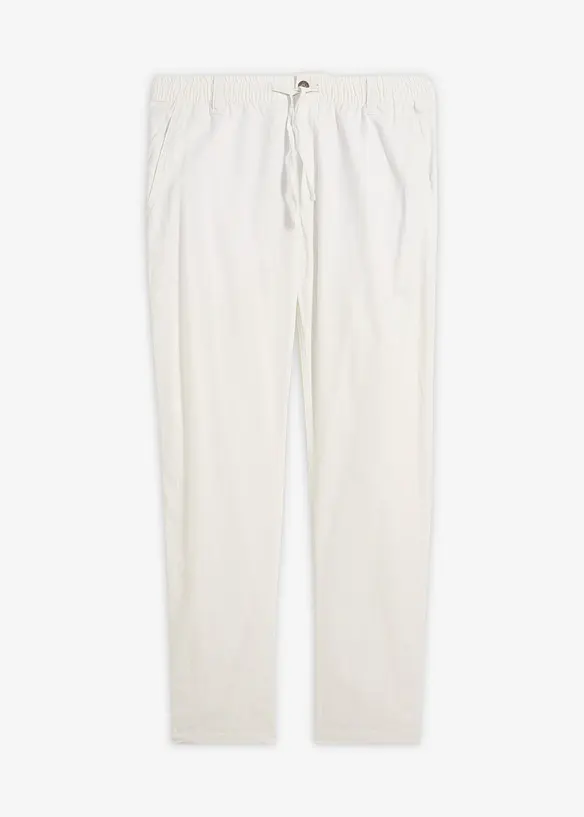 Pantalon chino l&eacute;ger, regular, droit, bonprix
