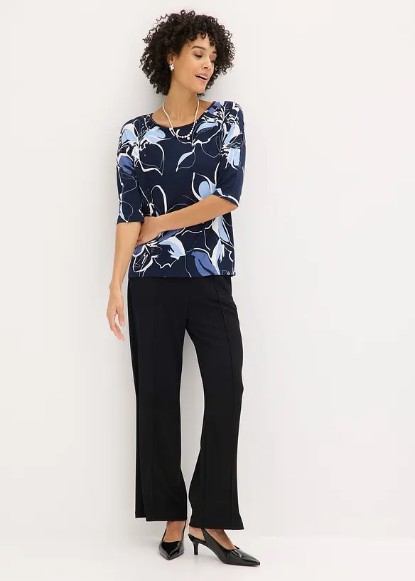 T-shirt manches chauve-souris &agrave; imprim&eacute; floral, bonprix